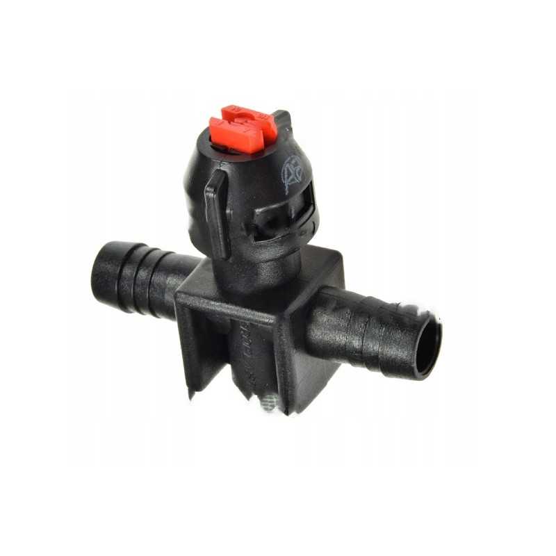 Praleidžiamasis purkštuvas su varžtu, raudonas 04 tipo