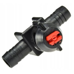 Praleidžiamasis purkštuvas su varžtu, raudonas 04 tipo