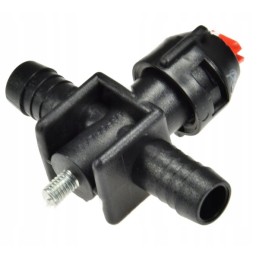 Praleidžiamasis purkštuvas su varžtu, raudonas 04 tipo