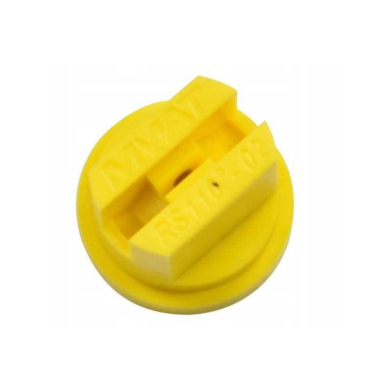 Geltonas lizdinis purkštukas rs mm 02 mmmat