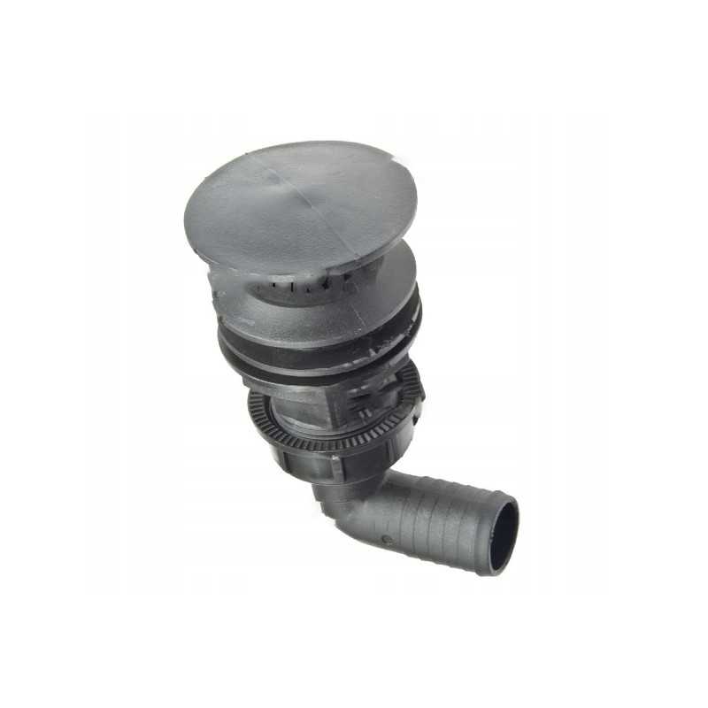 Siurbimo vamzdžio skersmuo 32 mm su 90 laipsnių alkūne