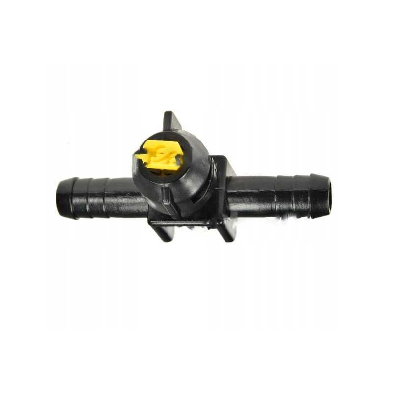 Praleidžiamasis purkštuvas su geltonu varžtu 02, tipas S1