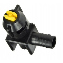 Galinis antgalis su geltonu varžtu, S1 tipo purškimas