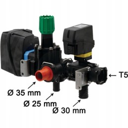 Elektrinis pagrindinis vožtuvas su valdymo vožtuvu