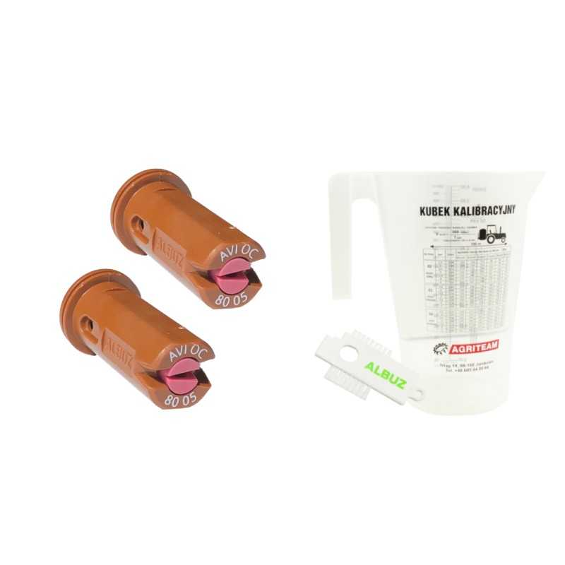 Albuz Avi OC 8005 ekstremalių purkštukų purkštuvų komplektas