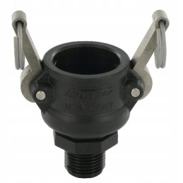 Camlock lizdas, tipas b pp arag išorinis sriegis 3 4 1 2