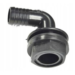 Pilna perpildymo alkūnė, skersmuo 25 mm, purkštuvas ag