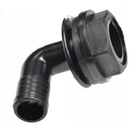 Pilna perpildymo alkūnė, skersmuo 25 mm, purkštuvas ag