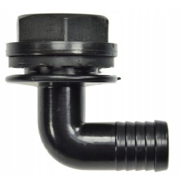 Pilna perpildymo alkūnė, skersmuo 25 mm, purkštuvas ag