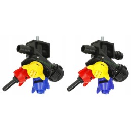 3 padėčių purkštuvo galvutė, komplektas RSM, aukštis 24 val