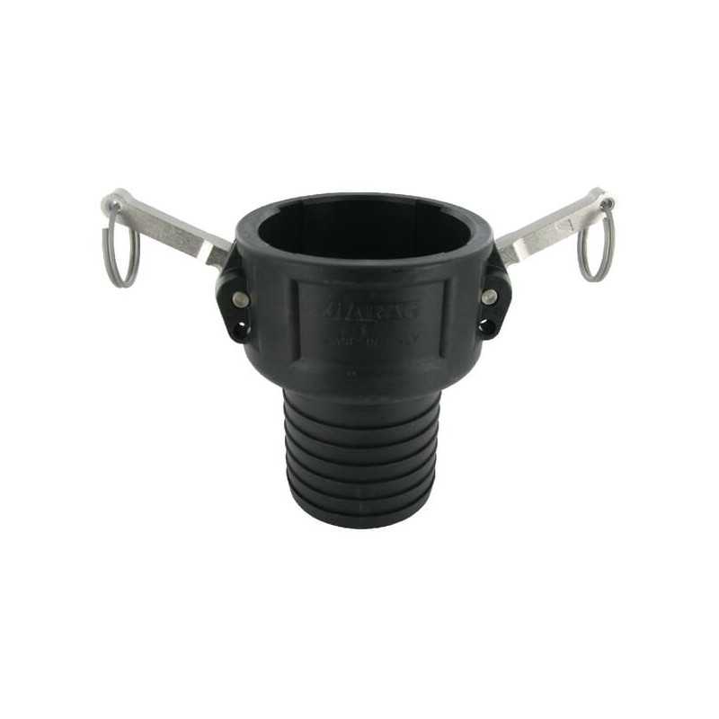 Camlock tipo c pp arag 3 lizdas skirtas 78 m žarnai