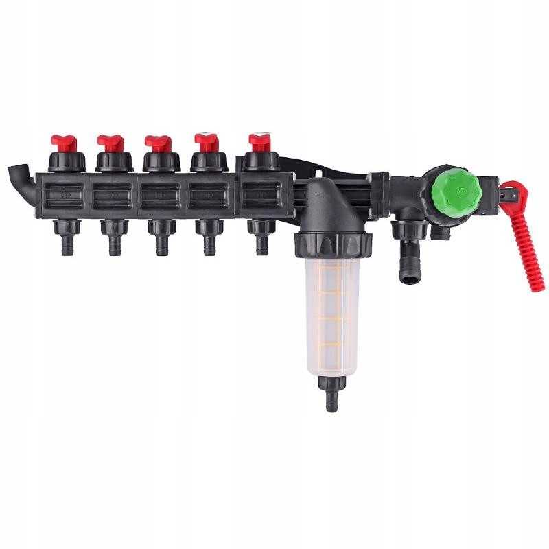 5 sekcijų HD Polish purkštuvo skirstytuvas