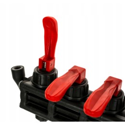 5 sekcijų HD Polish purkštuvo skirstytuvas