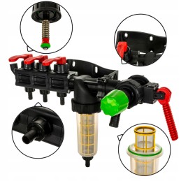 3 sekcijų HD skirstytuvas lenkiškam purkštuvui