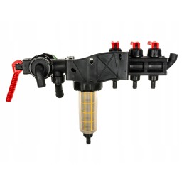 3 sekcijų HD skirstytuvas lenkiškam purkštuvui