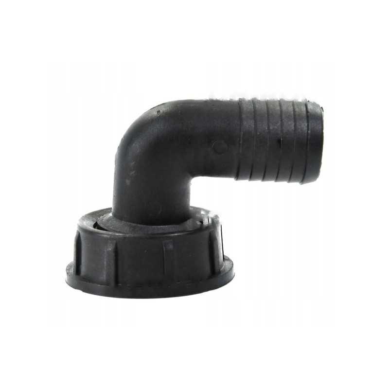 Alkūnės skersmuo 32mm, 90 laipsnių kampas, su filtro veržle