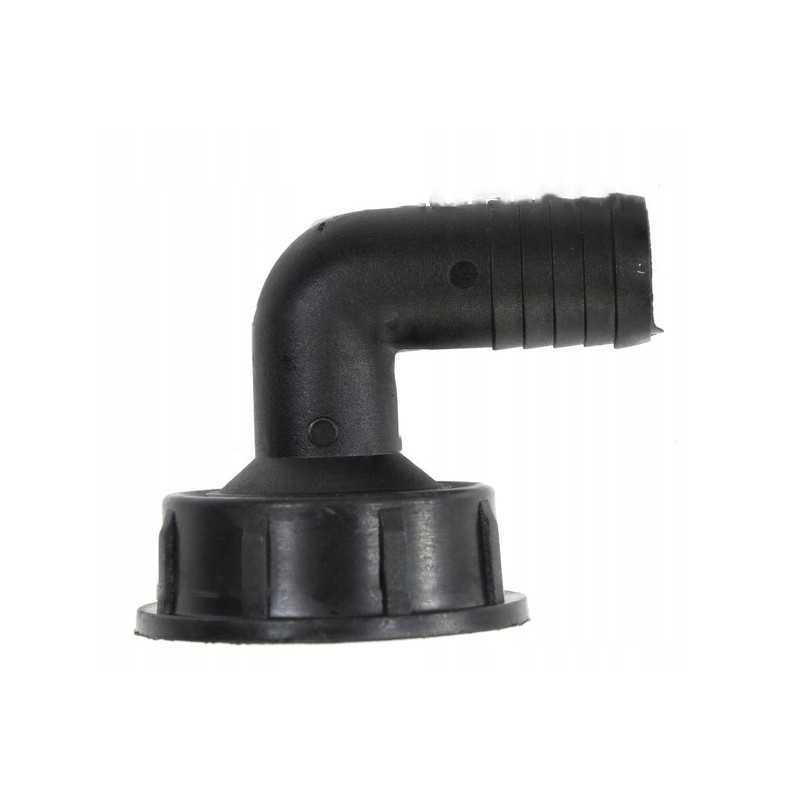 Alkūnės skersmuo 25mm, 90 laipsnių kampas, su filtro veržle