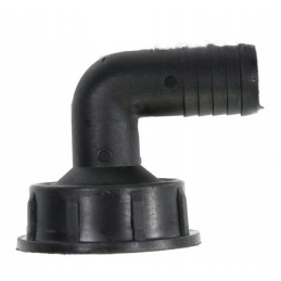 Alkūnės skersmuo 25mm, 90 laipsnių kampas, su filtro veržle