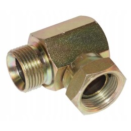 Kampinė jungtis, išorinis ir vidinis sriegis