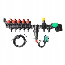 5 sekcijų arag skydelis ant off pakrol skirstytuvo