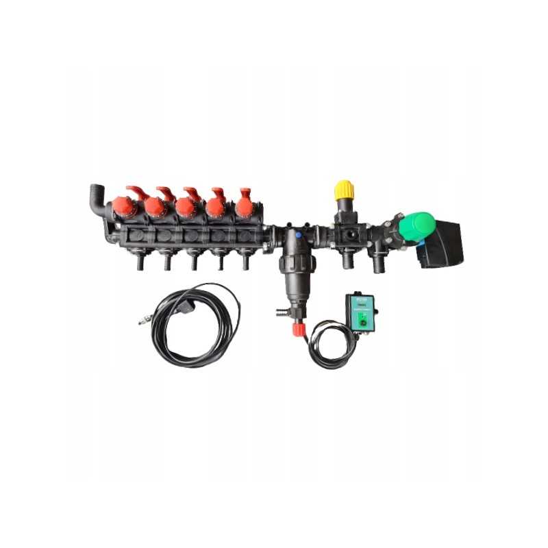 5 sekcijų arag skydelis ant off arag skirstytuvo