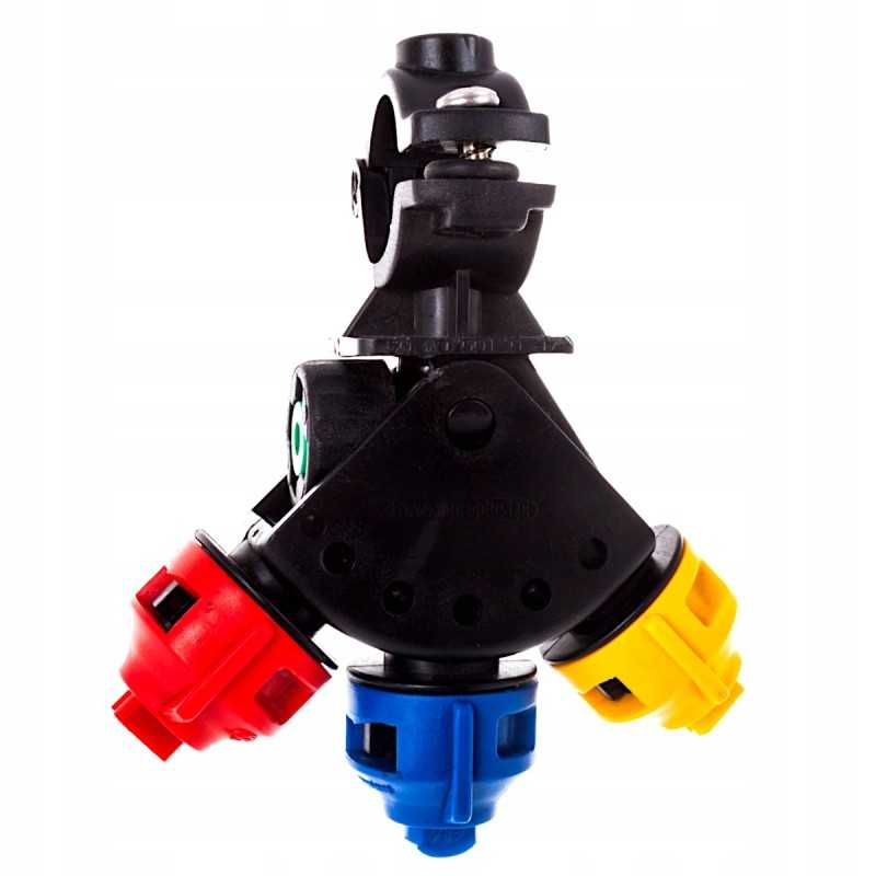 Pasukama purkštuvo galvutė, vamzdis 22mm fi 7 arag