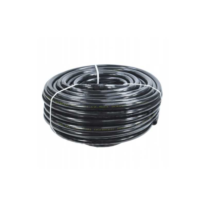 Techninė žarna, juoda, 12, 5mm, 20bar, 50 metrų pakuotė