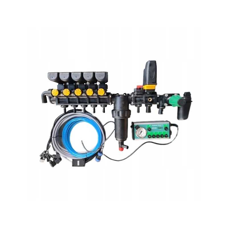 Solenoidiniai vožtuvai, 5 geoline sekcijos, pakrol skydelis