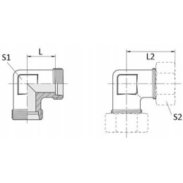 Kampinis srieginis jungtis 16s wv16s voss