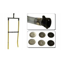 Dviguba RSM pildymo žarna Kolpak Hardi 890x250mm