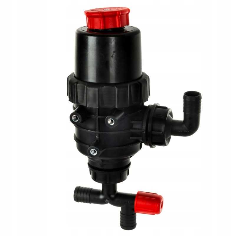 Apvalus purkštuvo siurbimo filtras, naujo tipo