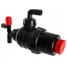 Apvalus purkštuvo siurbimo filtras, naujo tipo