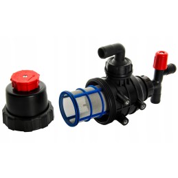 Apvalus purkštuvo siurbimo filtras, naujo tipo