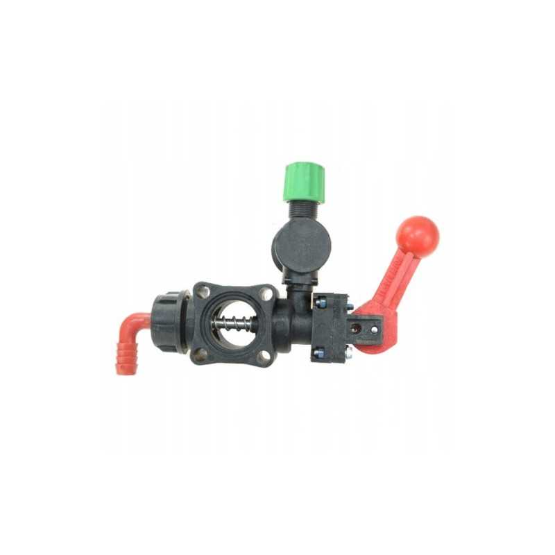 Fermo skirstytuvo vožtuvo Biardzki sekcija buvo užkimšta