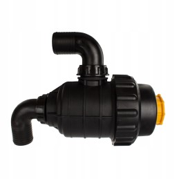 Siurbimo filtras su 50 mm alkūniniu uždarymo vožtuvu