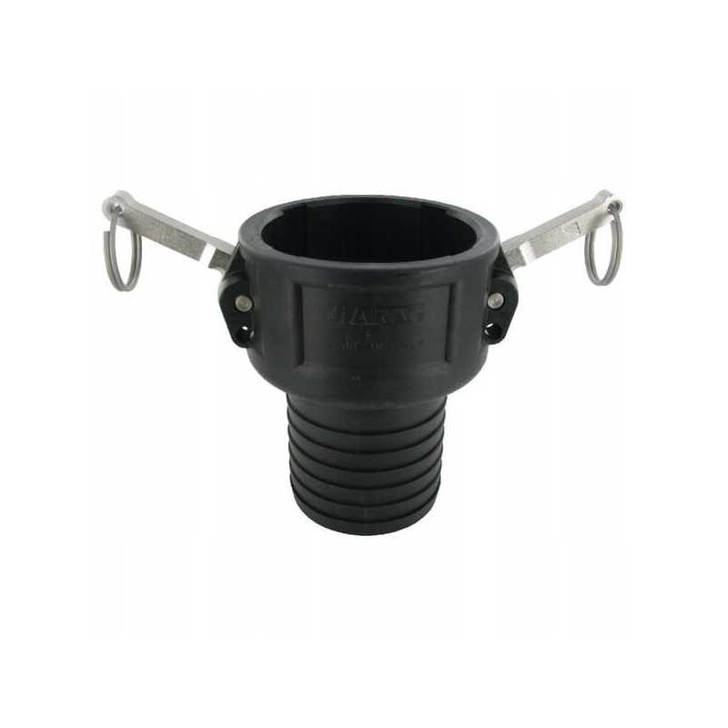 Camlock tipo c pp arag lizdas skirtas 3 78 mm žarnai