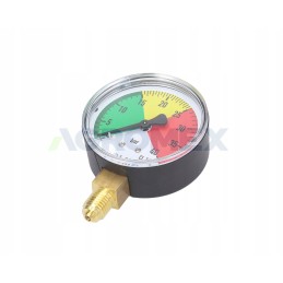 Purkštuvo manometras 40 bar m12x1 5 sausas laukas