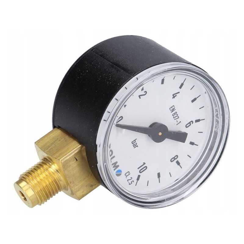 Sausas manometras m40 0 10 bar sriegis g1 8 apatinis polmo