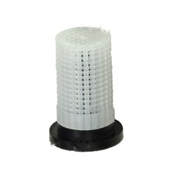 Purkštuvo filtro ekranas su rutuliniu vožtuvu