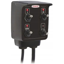 Valdymo blokas 2 skyriai 2 išėjimai