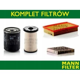 Mann filtrų rinkinys ford focus ii mk2 1 8 tdci