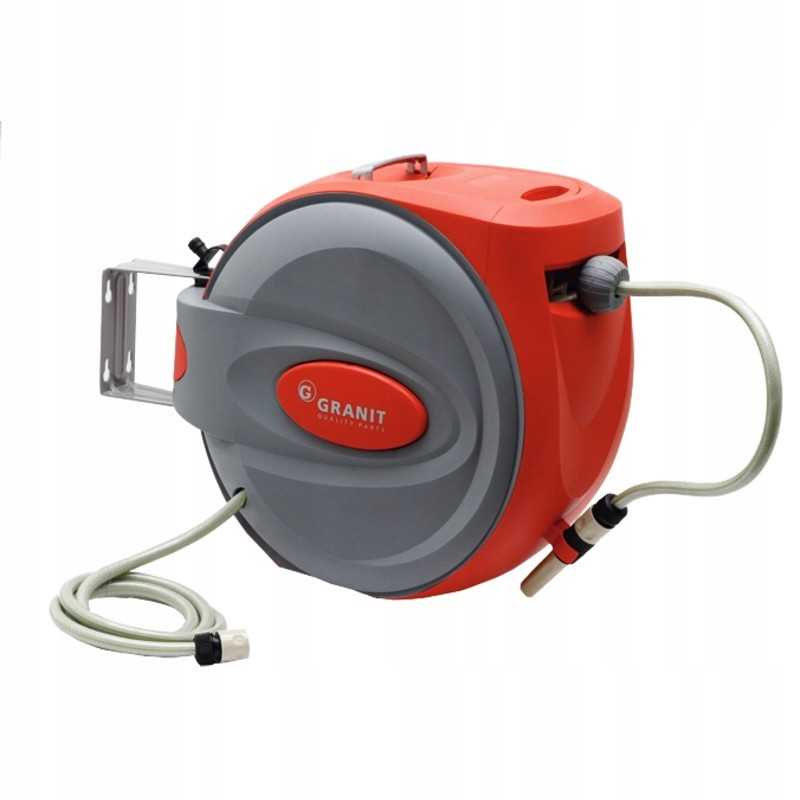 30m automatinė žarnos ritė, granitas