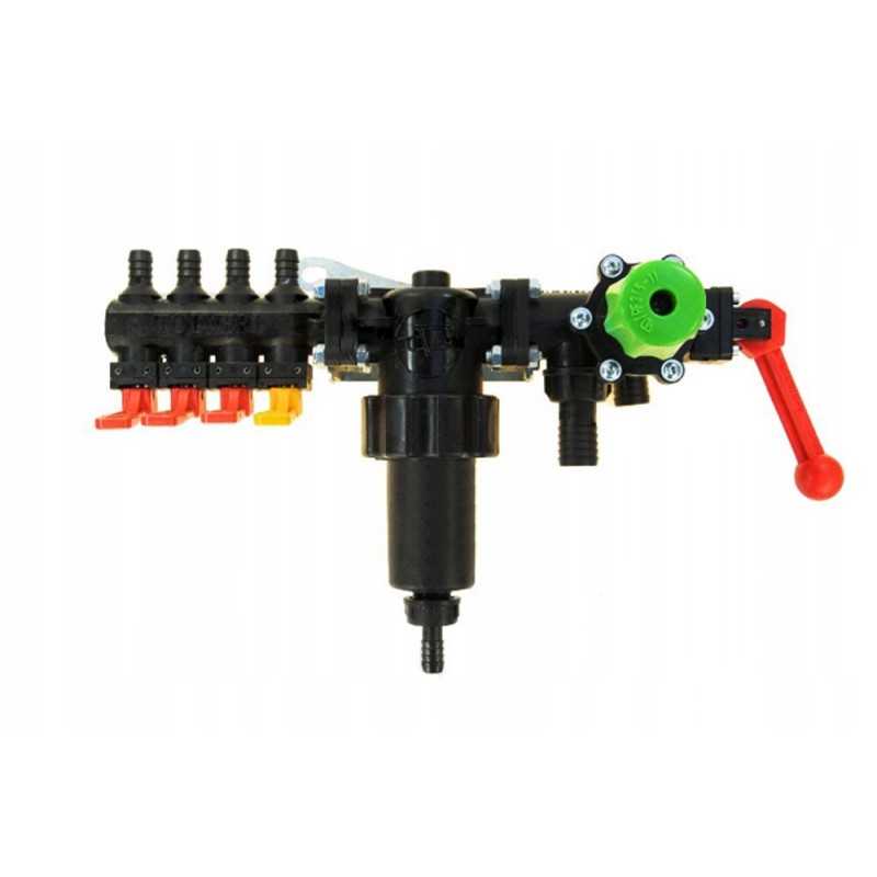 3 sekcijų vožtuvų skirstytuvas gran 3 purkštuvui