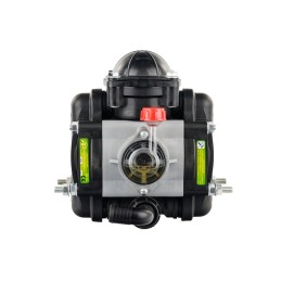 P 100 lenkų purkštuvo diafragminis siurblys, kietas