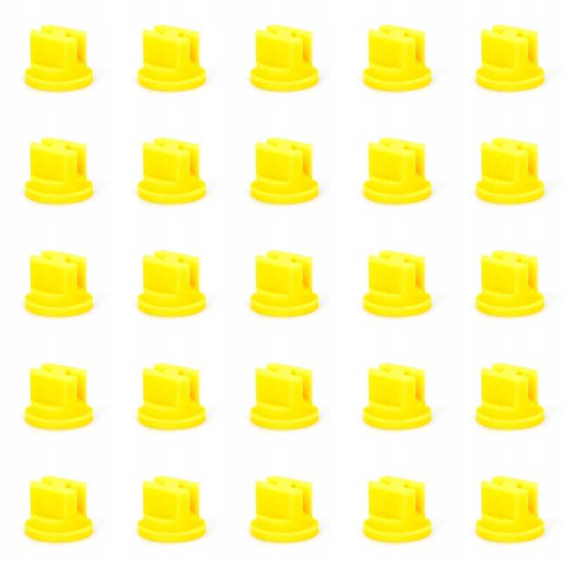 Purkštuvas, lizdinis antgalis, geltonas, 0 78l, 25 vnt