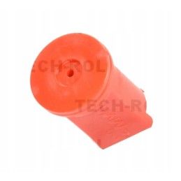 Raudonas dviejų srautų išstūmimo antgalis