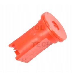 Raudonas dviejų srautų išstūmimo antgalis