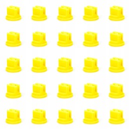 Purkštuvas, lizdinis antgalis, geltonas, 0 78l, 25 vnt