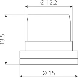 Orchard spin purkštuvas, mmat purkštuvo antgalis
