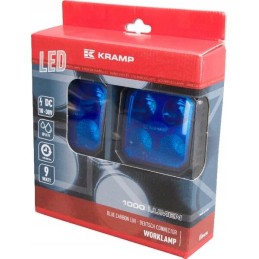 LED darbinė lempa kvadratinė 10 30v 9w 1000 lm Nr